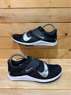 New Nike Zoom Rival Low Black Metallic Silver spikes DR2756-001 Mens 7.5 track